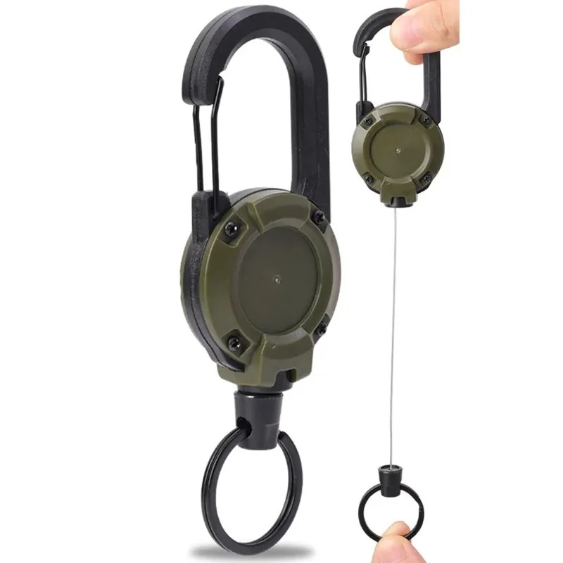 Tactical Retractable Carabiner - Conventional Reel บทวิจารณ์และราคา