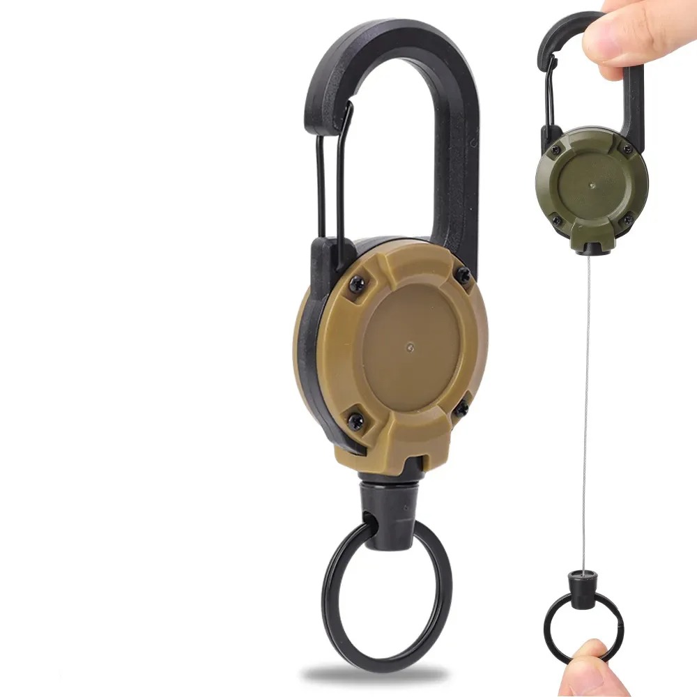 Tactical Retractable Carabiner - Conventional Reel บทวิจารณ์และราคา
