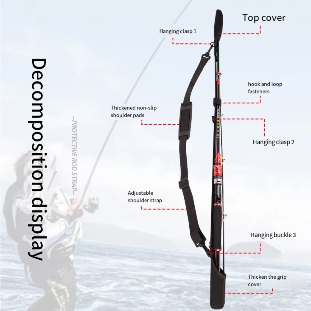 Adjustable Fishing Rod Storage - Reel Cover บทวิจารณ์และราคา