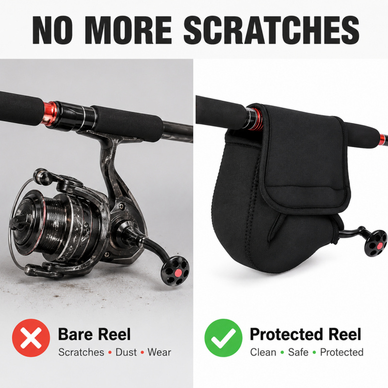 Fishing Reel Cover Protective  - Spincast Reel บทวิจารณ์และราคา