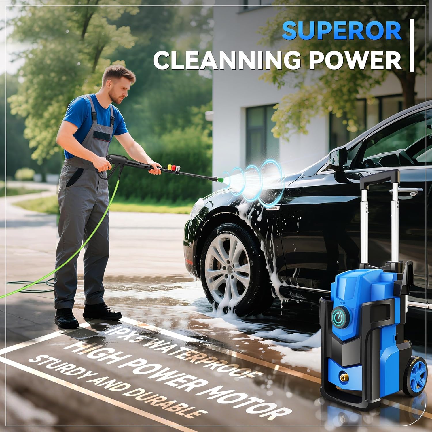 Electric Pressure Washer 4.0 G - Electric Reel บทวิจารณ์และราคา