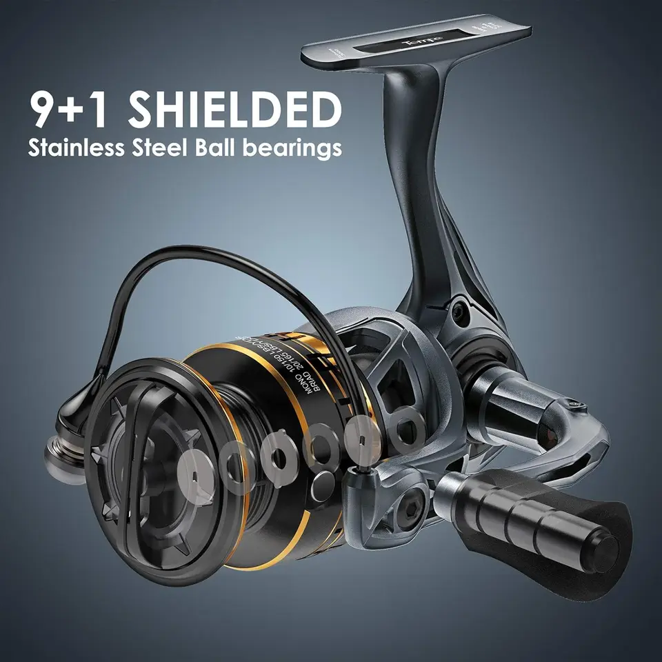 Spinning Reel, 9+1 BB Incredib - Spinning Reel บทวิจารณ์และราคา