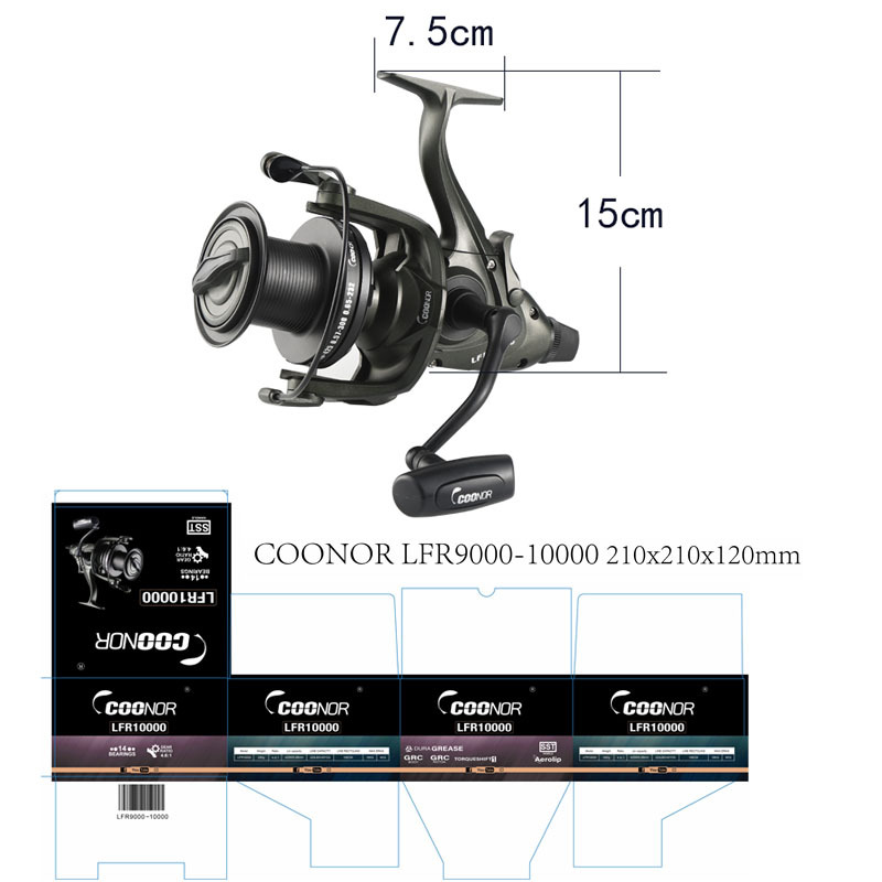 Fishing Reel Carp New  Body 10 - Reel Spare Spool บทวิจารณ์และราคา