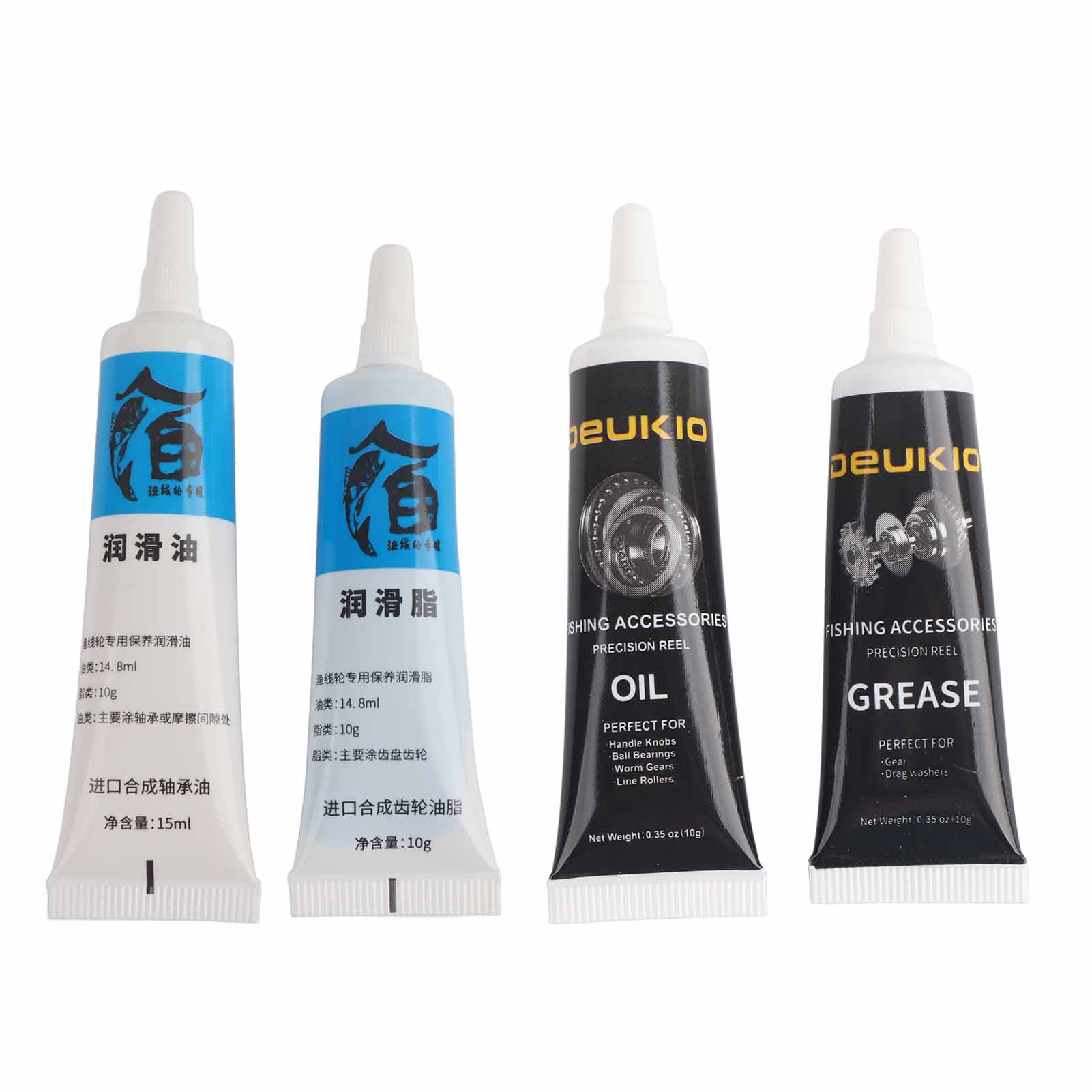 New 2Pcs Fishing Reel Oil and  - Reel Grease บทวิจารณ์และราคา