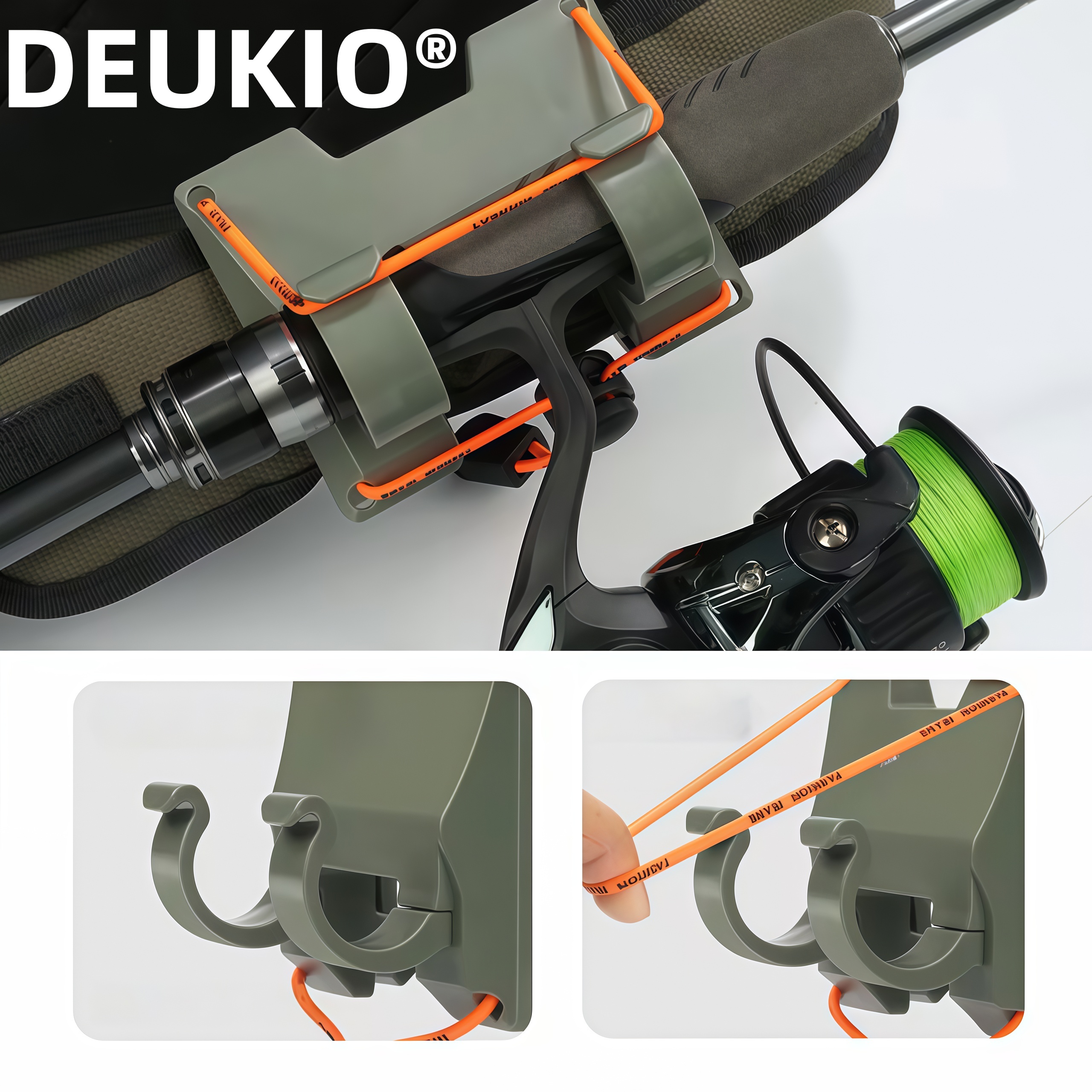 DEUKIO Outdoor Belt Clip Rod H - Fly Reel บทวิจารณ์และราคา