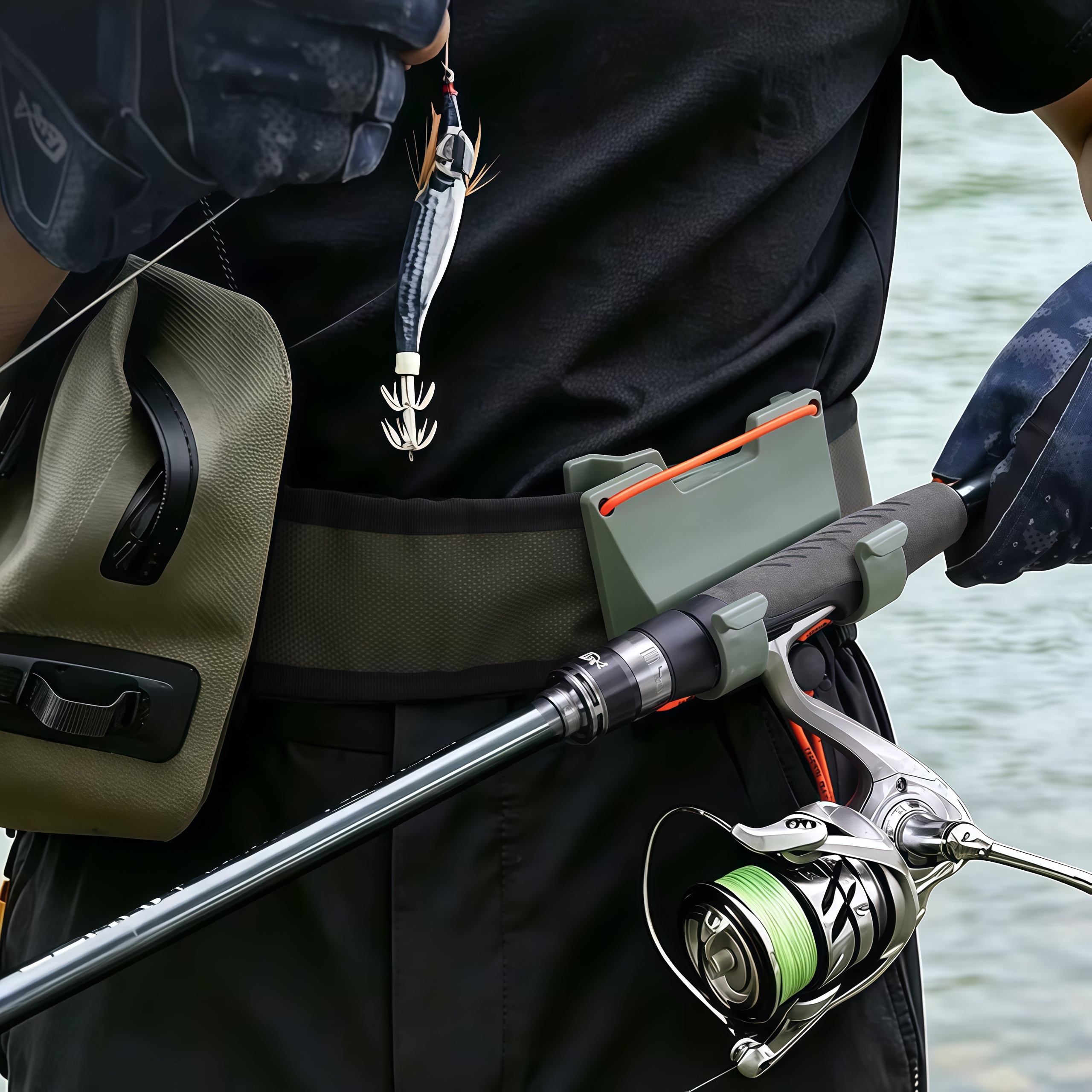 DEUKIO Outdoor Belt Clip Rod H - Fly Reel บทวิจารณ์และราคา