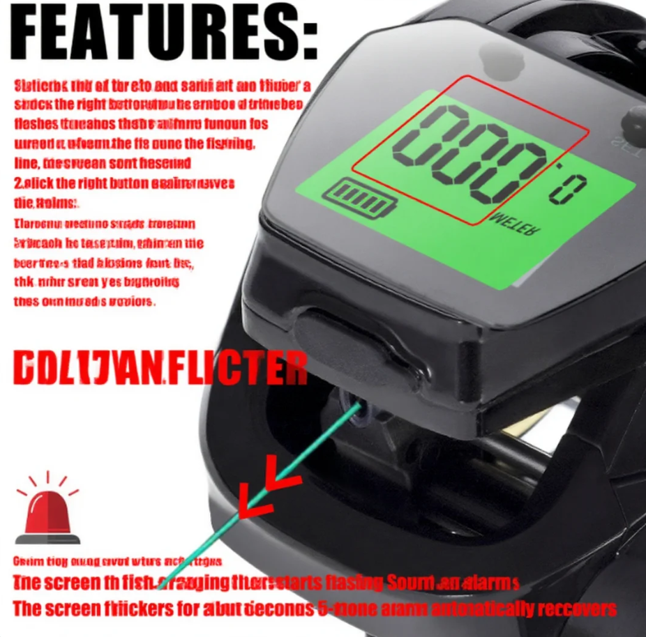 Heavy Duty Electric Fishing Re - Ice Fishing Reel บทวิจารณ์และราคา