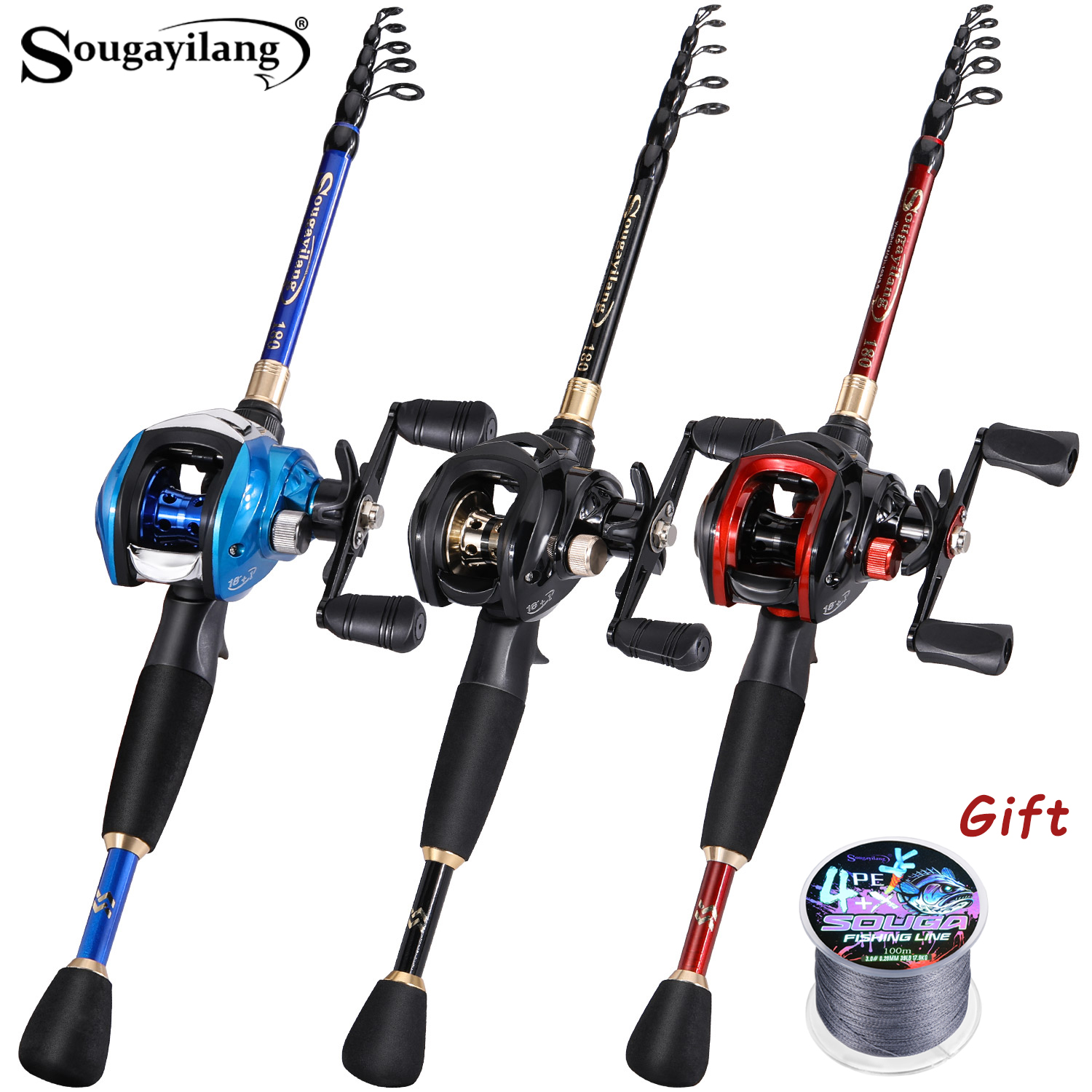 Sougayilang Fishing Set with C - Spincast Reel บทวิจารณ์และราคา