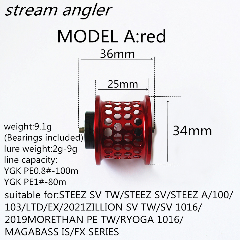 Shallow Spool Retrofit Parts A - Reel Spare Spool บทวิจารณ์และราคา