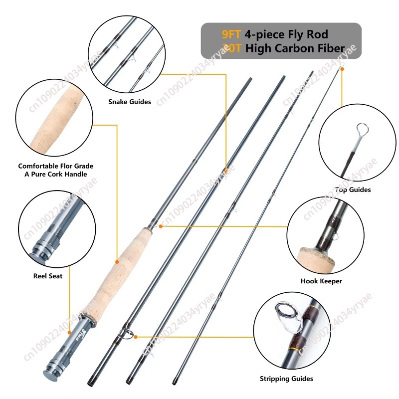8 Fan Premium Fly Fishing Comb - Fly Reel บทวิจารณ์และราคา
