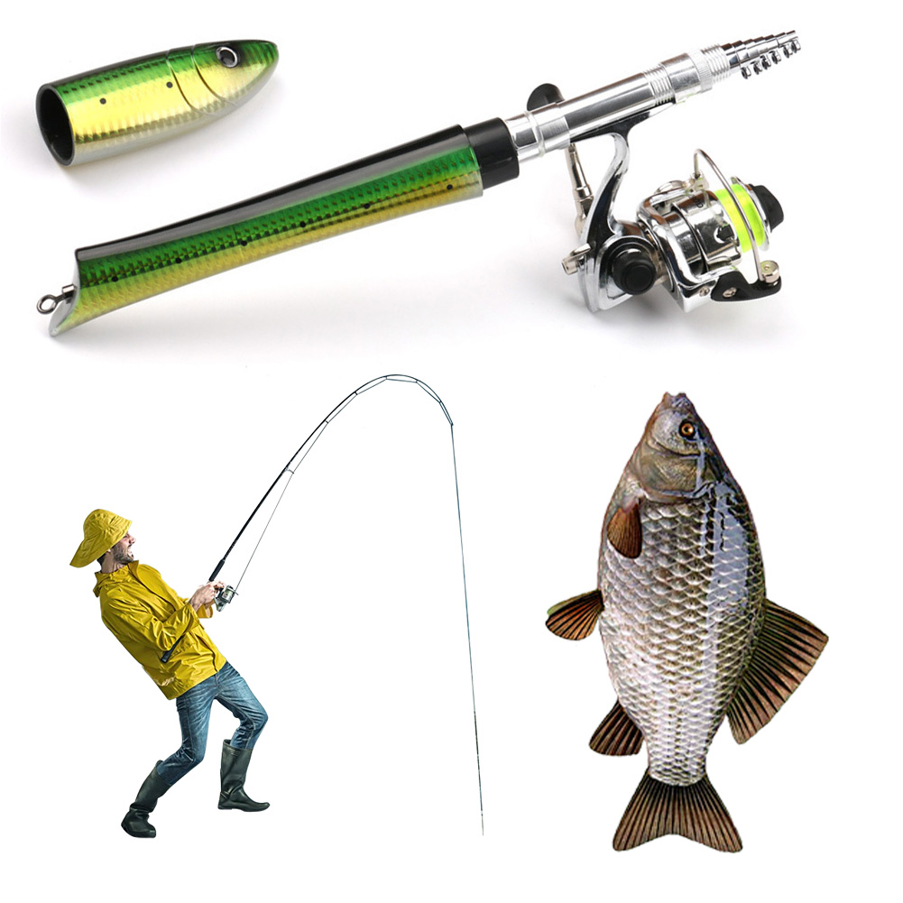 Portable Fish Shaped Fishing R - Ice Fishing Reel บทวิจารณ์และราคา