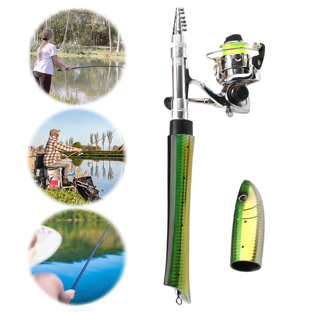 Portable Fish Shaped Fishing R - Ice Fishing Reel บทวิจารณ์และราคา