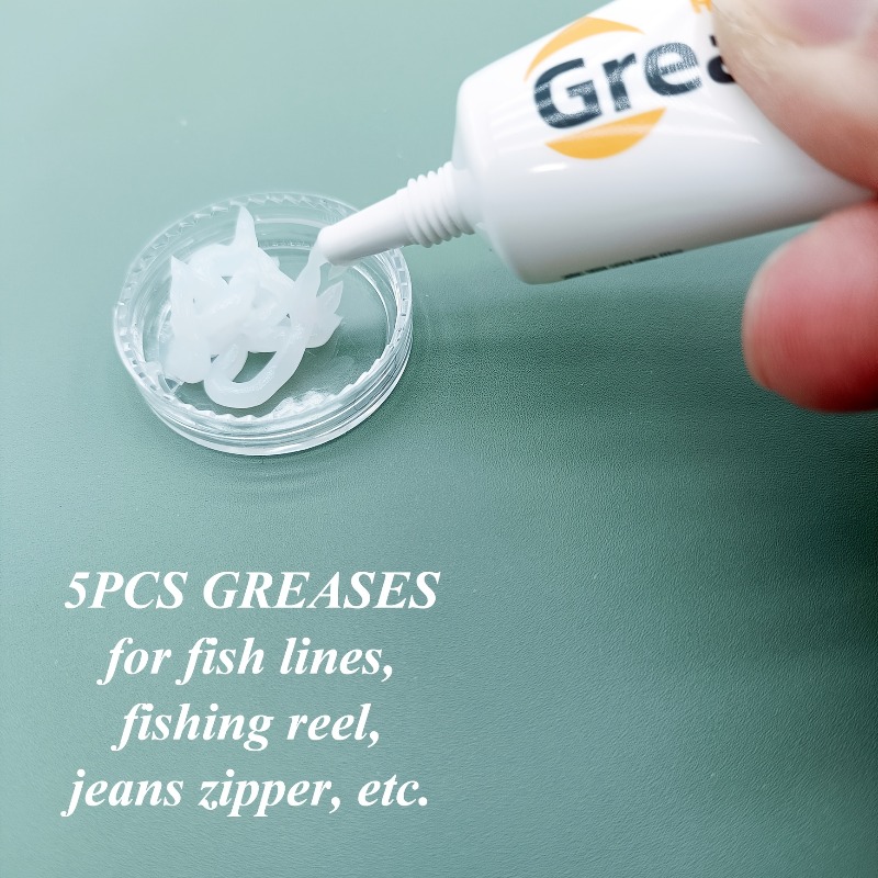 5Pcs Fishing Reel Gear Bearing - Reel Lubricant บทวิจารณ์และราคา
